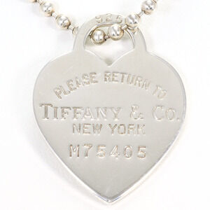 TIFFANY & CO. Silver Heart Necklace
